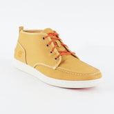 Mens Timberland Newmarket Cupsole Chukka 6408A Wheat Fabric Lace Up Boots
